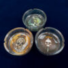 5" Jumbo Glass Ashtrays w/Assorted Images