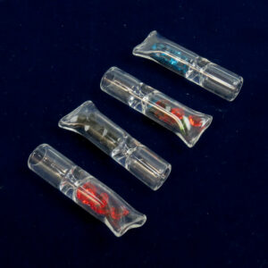 8mm Crimped Glass Jewell Cig Holders (48pcs/box)