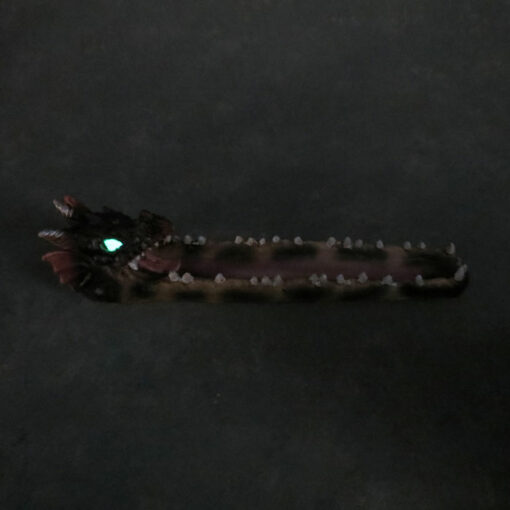10.5" Dragon's Mouth w/Glow-in-the-Dark Eyes Incense Burner