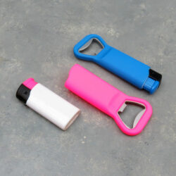 4" Techno Torch Neon Bottle Opener Butane Lighters (25pcs/box)