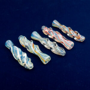 3.25" Twisted Body Inside Out Glass Chillums