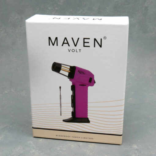 Maven | Volt | Built-In Dab Tool Black, Green, Grey, Orange, Purple, Red, Sky Blue, Yellow (8 Colors)