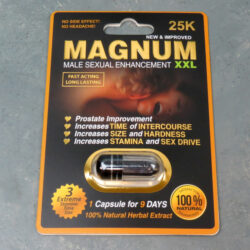 Magnum Black 25K Enhancement Pills, expires DEC2025 (24pcs/box)