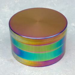 100mm 4-Part Metal Grinder Rainbow Color