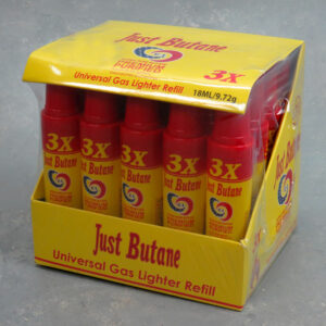 Just Butane 3X 20ct 18mL Mini Butane Refills