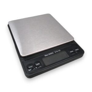 WeighMax W-7800 Large 4" Platform 3kg Digital Pocket Scale 3kg x 0.1g