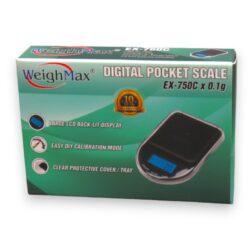 WeighMax EX750C Rounded Digital Pocket Scale 750g x 0.1g