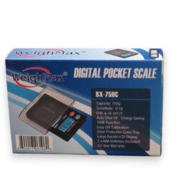 WeighMax FX650C Mini Digital Pocket Scale 650g x 0.1g