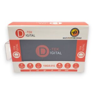 D-Tek M150 Digital Scale w/Color Changing Modes 150g x 0.01g