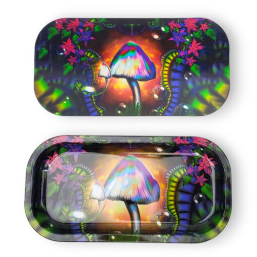 4"x8" Rolling Trays w/Lenticular Magnetic Lid