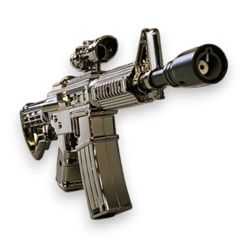 9″ AK-47 Rifle Single Torch Refillable Lighter