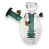 6" Bee Hive Glass Bubbler Rig
