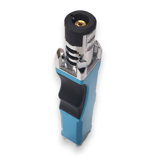 6.5" Square Gripped Pillar Zico Single-Torch Lighters No Lock (7pcs/box)