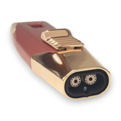 4.25" Sleek 'Phaser-Style' Zico Double-Torch Lighters