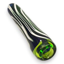 3.25" Hypnoswirl Join to Color Bowl Conical Glass Chillums w/Feet